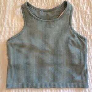 Lululemon Ebb to street cropped racerback tank 10